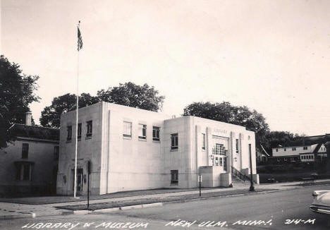Library and Museum, New Ulm Minnesota, 1950's