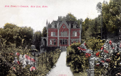 Mrs. Schell's Garden, New Ulm Minnesota, 1910's