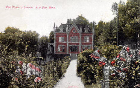Mrs. Schell's Garden, New Ulm Minnesota, 1910's