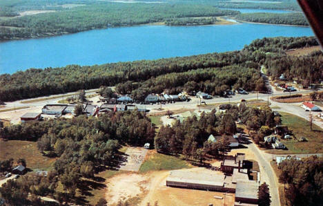 Aerial view, Nisswa Minesota, 1960's