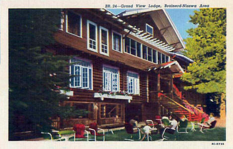 Grand View Lodge, Nisswa Minnesota, 1954