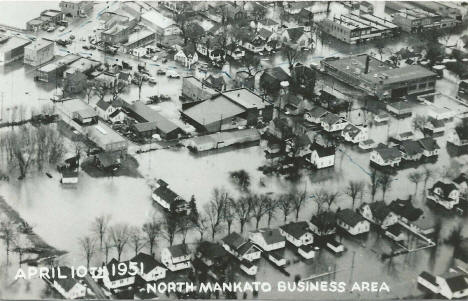 North Mankato Business Area, April 10th. 1951