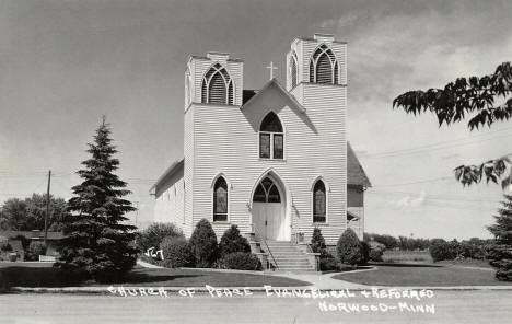 Church of Peace Evangelical and Reformed, Norwood Minnesota, 1950's