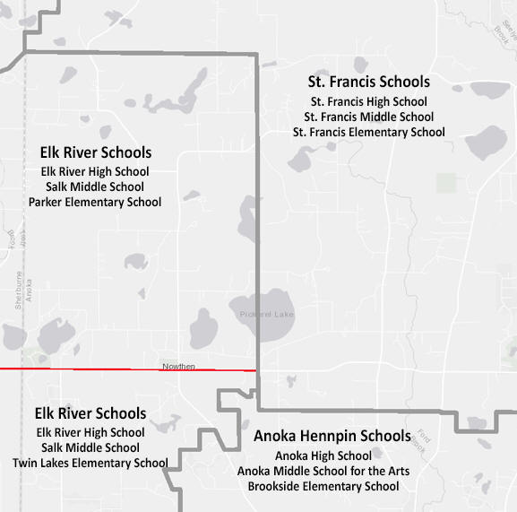 Nowthen School Map