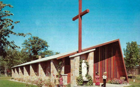 Little Flower Indian Mission Church, Onamia Minnesota, 1950's