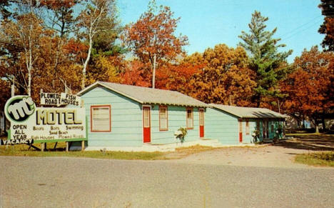 M's Motel and Resort, Onamia Minnesota, 1961