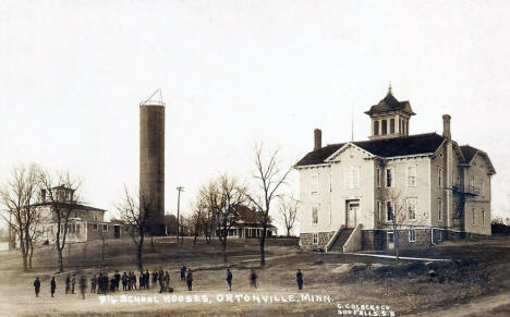 School Houses, Ortonville Minnesota, 1914