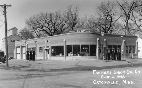 Farmers Union Oil Company, Ortonville Minnesota, 1950's