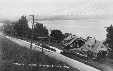 Residence scene, Ortonville Minnesota, 1910's