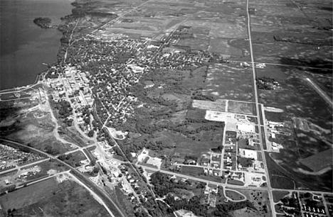 Aerial View, Ortonville Minnesota, 1984