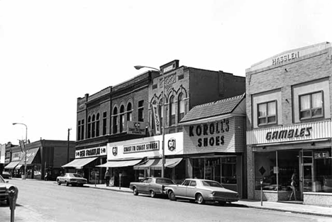 Business District, Ortonville Minnesota, 1972