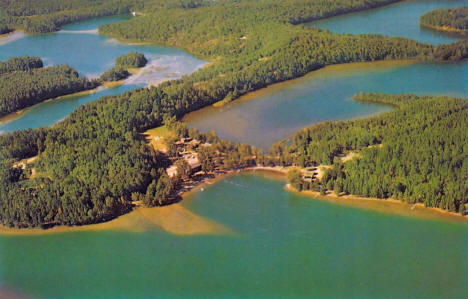 Slone's Pine Cone Lodge, Park Rapids Minnesota, 1958