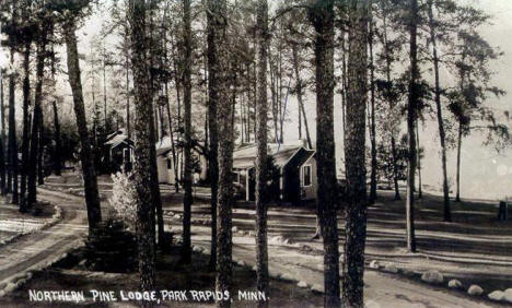 Northern Pine Lodge, Park Rapids Minnesota, 1955