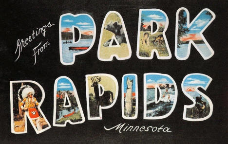 Greetings from Park Rapids Minnesota, 1959