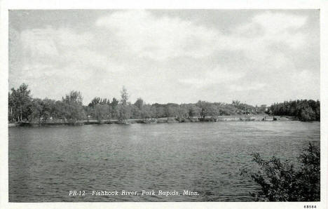 Fishhook River, Park Rapids Minnesota, 1946