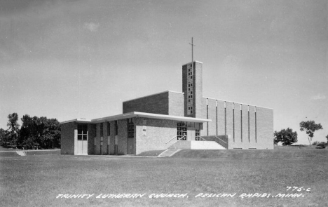 Trinity Lutheran Church, Pelican Rapids Minnesota, 1950's