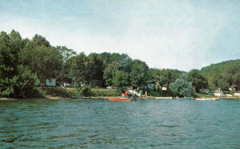 Maple Beach Resort on Lake Lida, Pelican Rapids Minnesota, 1961