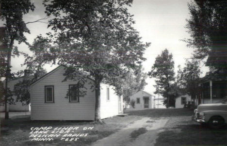 Camp Linda on Lake Ida, Pelican Rapids Minnesota, 1940's