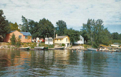 Camp Linda on Lake Ida, Pelican Rapids Minnesota, 1950's