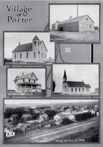 Multiple scenes, Porter Minnesota, 1914