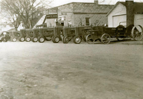 George Farrell's John Deere Dealership, Prior Lake, Minnesota, 1939