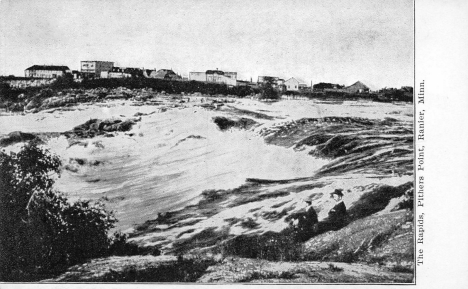 The Rapids, Plithers Point, Ranier Minnesota, 1908