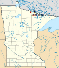 Location of Ray Minnesota