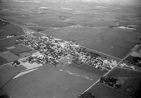 Aerial view, Renville Minnesota, 1985