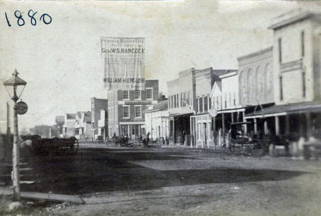 Downtown, Shakopee, Minnesota, 1880