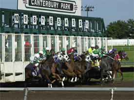 Canterbury Park Racetrack, Shakopee Minnesota