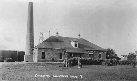 Creamery, Sherburn Minnesota, 1920's