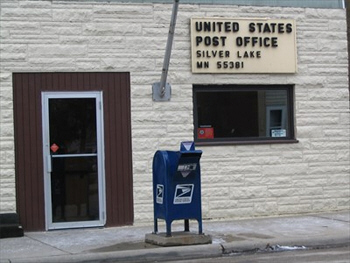 US Post Office, Silver Lake Minnesota