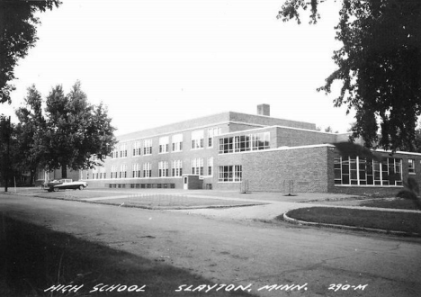 High School, Slayton Minnesota, 1950's