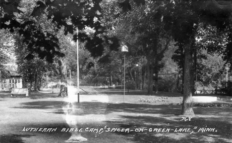 Lutheran Bible Camp, Spicer-on-Green-Lake Minnesota, 1940's