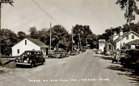 Old Mill Inn, Spicer Minnesota, 1940's