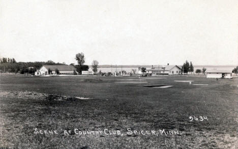 Scene at Country Club, Spicer Minnesota, 1931
