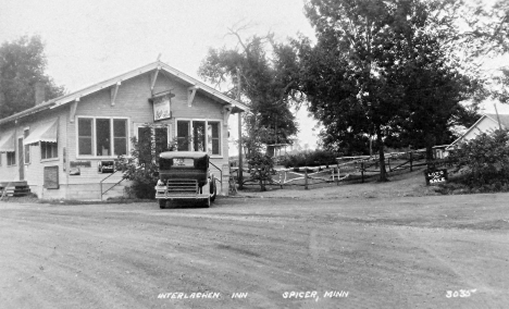 Interlachen Inn, Spicer Minnesota, 1931