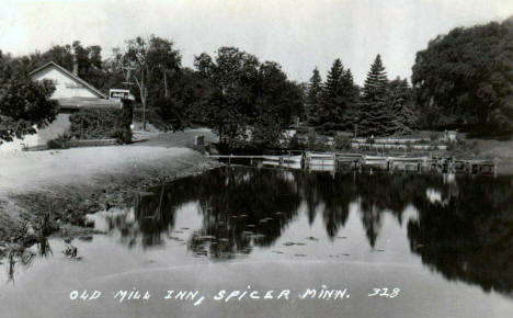 Old Mill Inn, Spicer Minnesota, 1930's