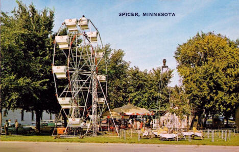 Amusement Park, Spicer Minnesota, 1960's