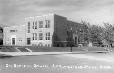 St. Raphael School, Springfield Minnesota, 1950's