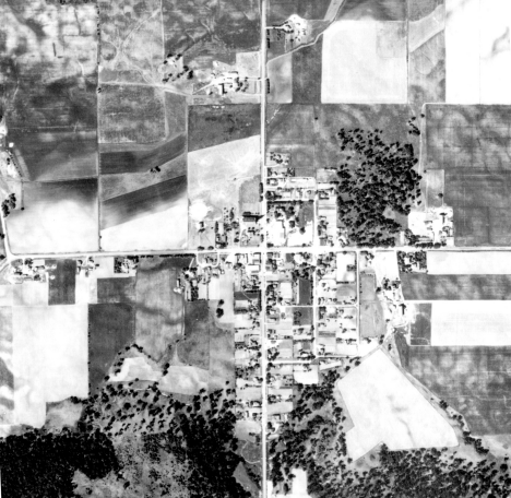Aerial view, St. Michael Minnesota, 1940