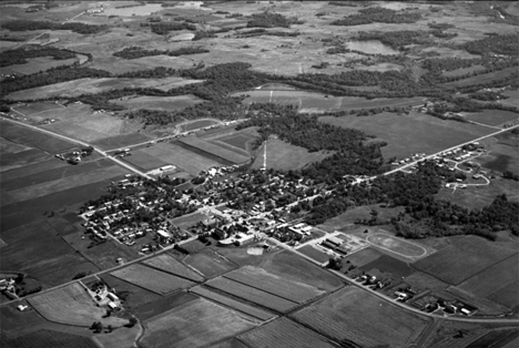 Aerial view, St. Michael Minnesota, 1971