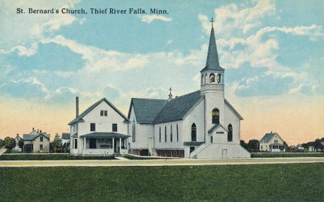 St. Bernard's Church, Thief River Falls, Minnesota, 1909