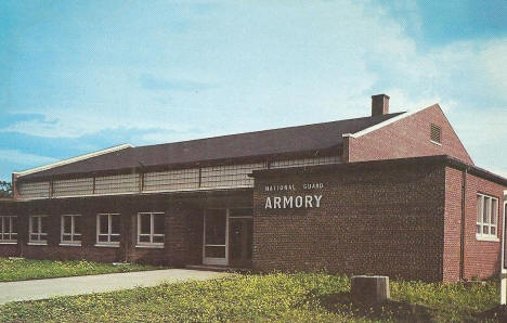 National Guard Armory, Thief River Falls Minnesota, 1950's