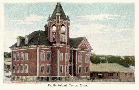 Public School, Tower Minnesota, 1908