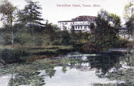 Vermillion Hotel, Tower Minnesota, 1912