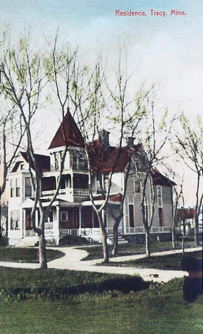 Residence, Tracy Minnesota, 1908