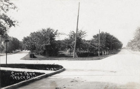 City Park, Tracy Minnesota, 1927