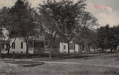 Residence Street, Tracy Minnesota, 1911