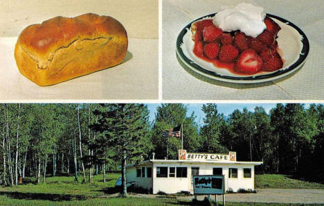 Betty's Cafe, Two Harbors Minnesota, 1970's